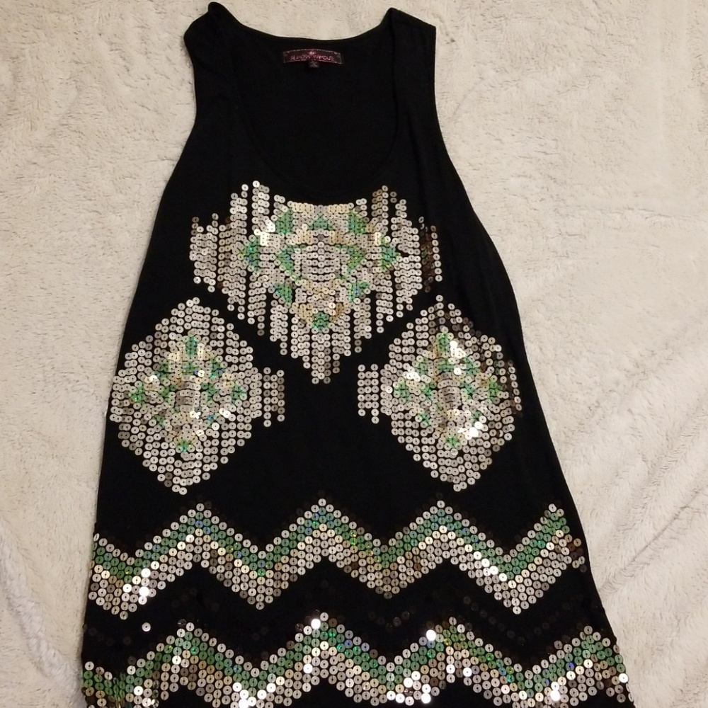 Dressy sleeveless top